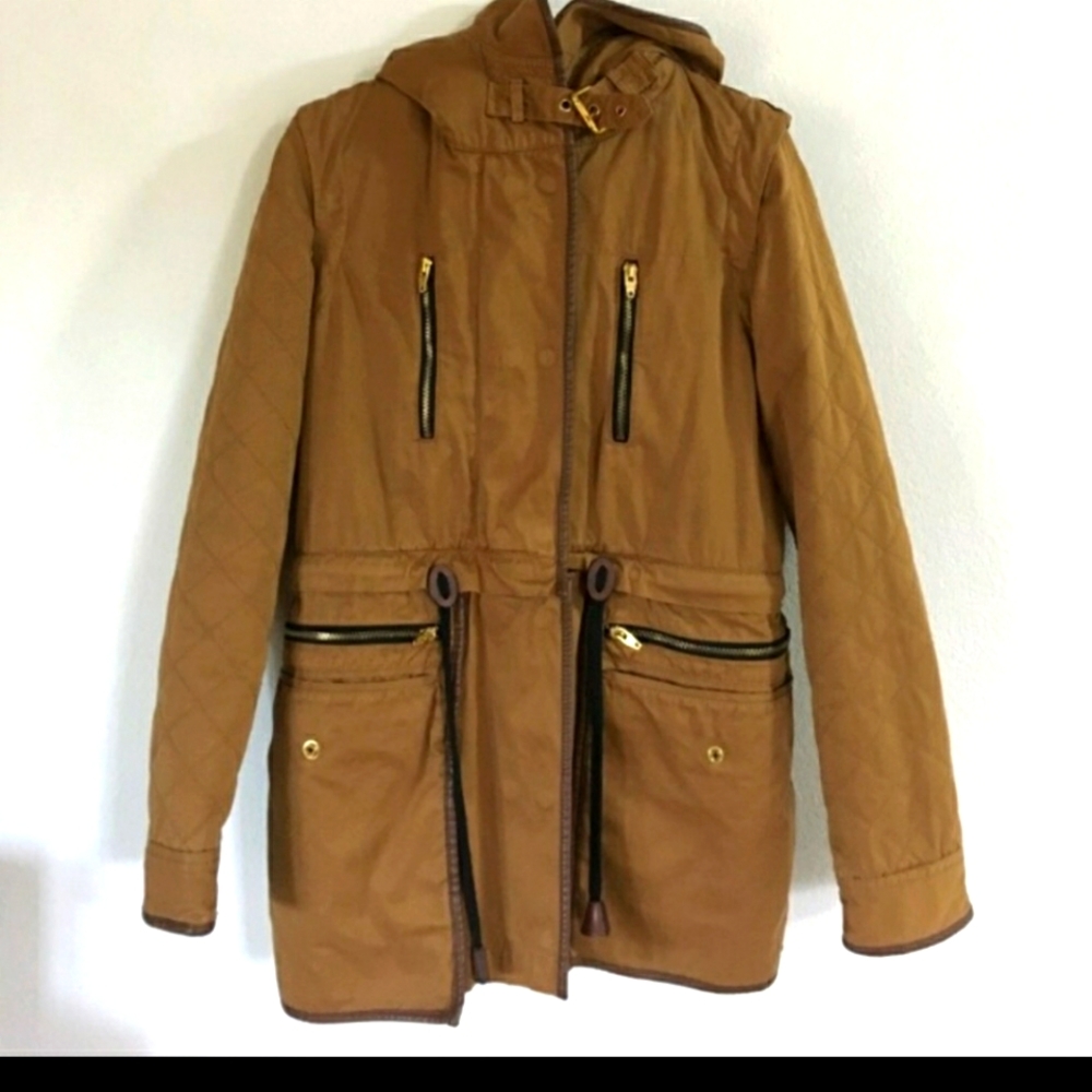 ~DONATED~ Zara woman brown parka